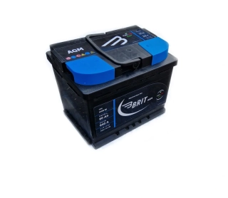 Autobaterie BRIT AGM 60 Ah - Baterie AGM START&STOP