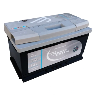 Autobaterie BRIT EFB 75 Ah - Baterie EFB START&STOP