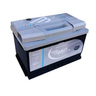 Autobaterie BRIT EFB 65 Ah - Baterie EFB START&STOP