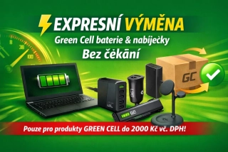 Expresní reklamace Green Cell – Okamžitá výměna