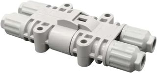 Vodotěsný vysokoproudový konektor 120A 1200V (Anderson typ) – sada samec/samice 10mm² pro baterie, vozíky a solární systémy