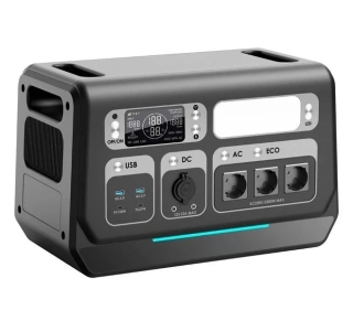 ENBAT S2400 Power Station – přenosná modulární elektrárna 2048Wh 2200W, UPS, solární nabíjení, Wi-Fi/Bluetooth