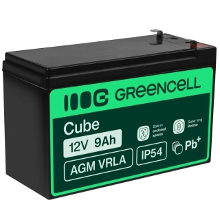 *Green Cell AGM Baterie 12V 9Ah