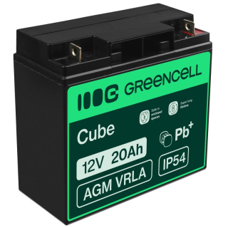 *Green Cell AGM Baterie 12V 20Ah