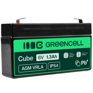 *Green Cell AGM Baterie 6V 1.3Ah