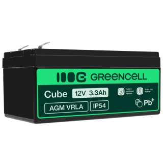 *Green Cell AGM Baterie 12V 3.3Ah