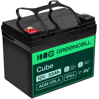 *Green Cell AGM Baterie 12V 33Ah