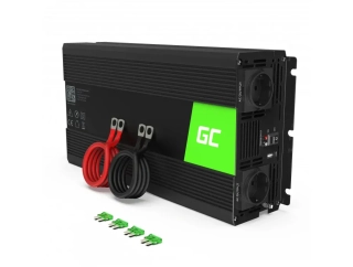 *Green Cell INV20 Měnič napětí z 24V na 230V, 2000W/4000W - čistý sinus