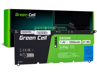 *Green Cell DE143 Baterie Dell DXGH8, Dell XPS 13 9370 9380, Dell Inspiron 13 3301 5390 7390, Dell Vostro 13 5390 5500mAh Li-Pol