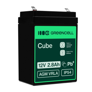 *Green Cell AGM baterie 12V 2.8Ah