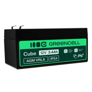 *Green Cell AGM baterie 12V 3.4Ah