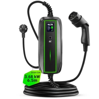 GC EV PowerCable 3,6kW Schuko – mobilní nabíječka typu 2 pro nabíjení elektromobilů a hybridů typu Plug-In