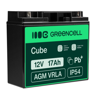 *Green Cell AGM Baterie 12V 17Ah