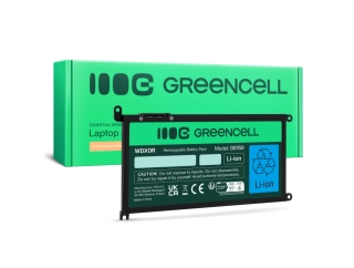 *Green Cell DE150 Baterie Dell WDX0R WDXOR, Dell Inspiron 13 5368 5378 5379 14 5482 15 5565 5567 5568 5570 5578 5579 7560 7570 17 5770 3400mAh 39Wh Li-Pol